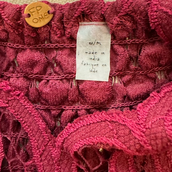 NWT Free People FP One Adella Bralette in Mulberry - Picture 5 of 9